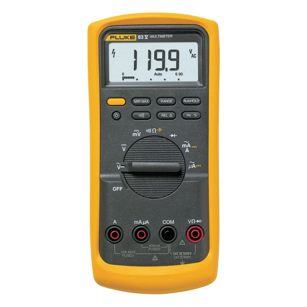 Multímetro para aplicaciones industriales Fluke 83-V