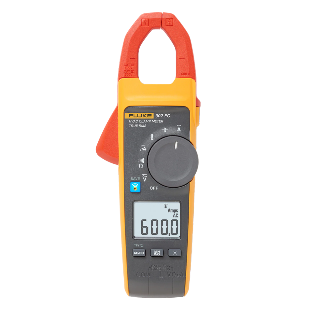 Pinza amperimétrica de verdadero valor eficaz HVAC Fluke 902-FC